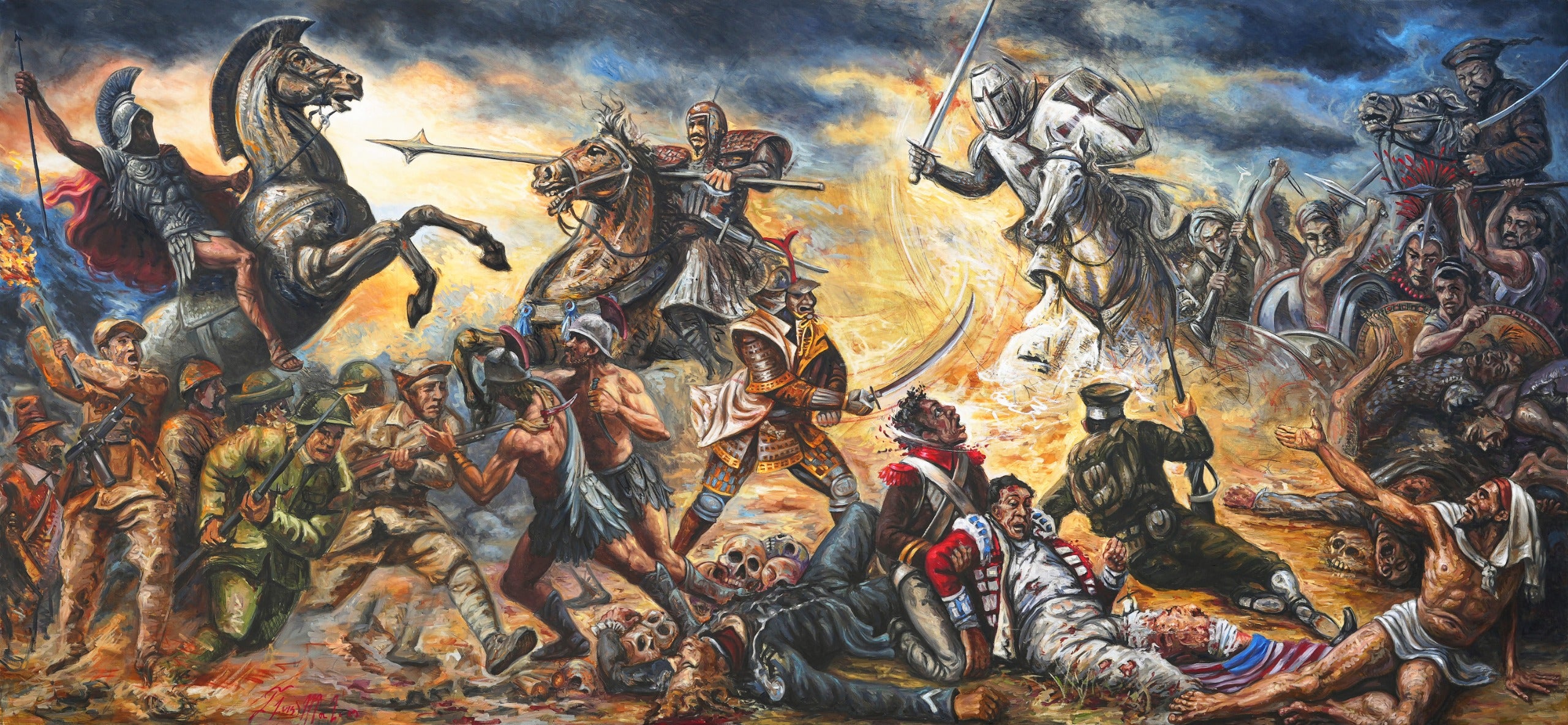 La guerra entre el bien y el mal