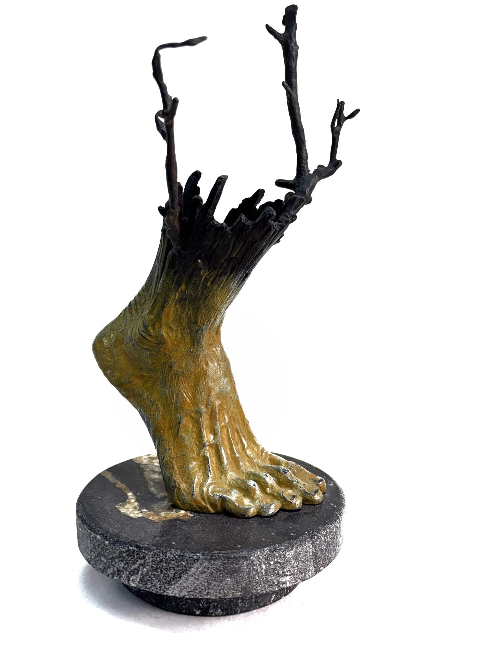 Pie Migrante _bronce a la cera perdida_ 23 x 13 x 07 cm_ 2025_$32 000 _
